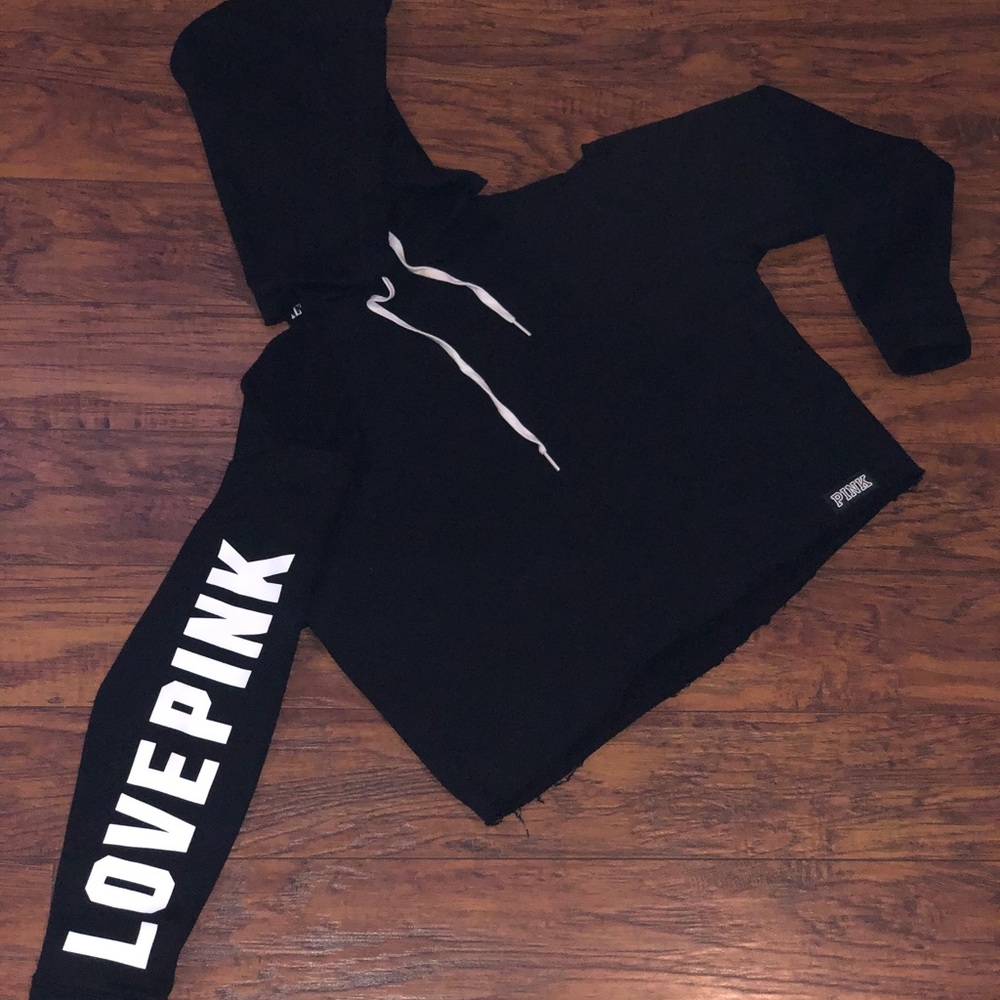 Victoria secret (PINK) workout crop sweater
